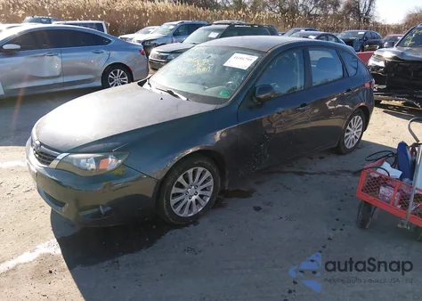 2008 Subaru Impreza 2.5I из США, поврежденный, VIN JF1GH61698G814296